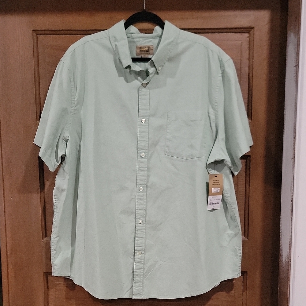The Foundry Supply Co. Mint Green Button-Down Shirt